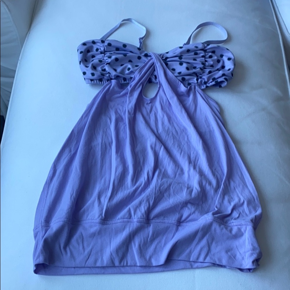 Lululemon tank top with built-in bra